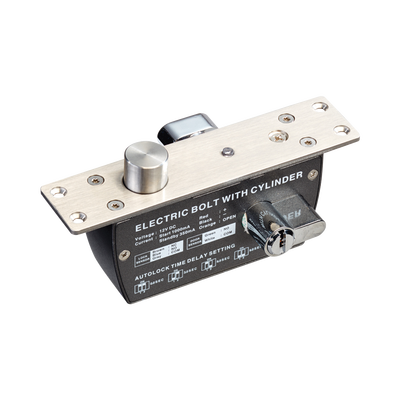 ACCESSPRO Cerradura de Perno 2000 kg de sujeción/ Abierta en caso de falla (Fail Safe)/ Con temporizador y Sensor de puerta PROEB620