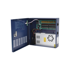 EPCOM POWERLINE Fuente de poder profesional HEAVY DUTY de 11 - 15 Vcc @ 20 Amper, para 18 cámaras, con voltaje de entrada de: 96-264 Vca MOD: PS18DC20HD