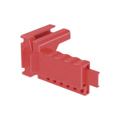 PANDUIT Dispositivo de Bloqueo Para Válvulas de Bola, Para Diametros de Tuberia de 0.25 a 1 in y Longitud de Mango Hasta 7.5 in, Color Rojo MOD: PSL-BV1