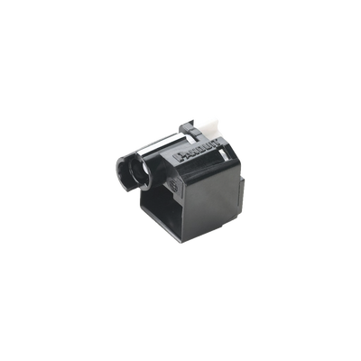 PANDUIT Kit de 10 Dispositivos para Impedir Desconexión de Plug RJ45, Color Negro, Incluye Herramienta para Instalar/Retirar PSL-DCPLRX-BL