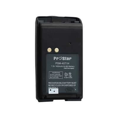 PROSTAR Batería Ni-MH, 1500 mAh. Para Radios Motorola BPR40/ MAG ONE. MOD: PSM4071H