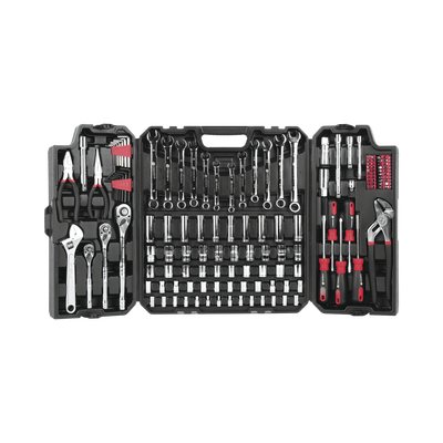 PRECISION Juego de Herramientas con 144 piezas totales. Pulgadas + Milimétricas. Presentación Maletín. MOD: PST-144-MA
