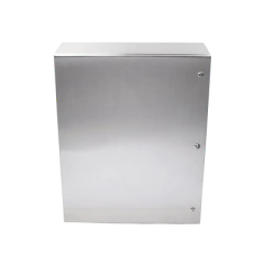 PRECISION Gabinete de Acero Inoxidable IP66 Uso en Intemperie (800 x 1000 x 300 mm) con Placa Interna Galvanizada. MOD: PST-8010030-INOX-B