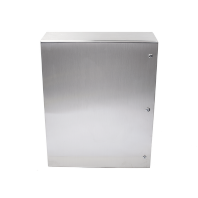 PRECISION Gabinete de Acero Inoxidable IP66 Uso en Intemperie (800 x 1000 x 300 mm) con Placa Interna Galvanizada. MOD: PST-8010030-INOX-B
