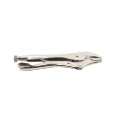 PRECISION Pinza Perra Ajustable de Presión de 10”. Quijada Curva con Corta Alambre. Acero CR-V PST-H010-01