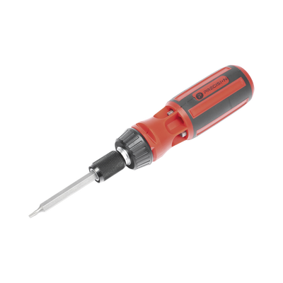 PRECISION Desarmador 6 en 1 con Mango de Agarre Plástico (Torx de Seguridad #10 y #20, Hexagonal #5, PH0, PH2, Plana #5) MOD: PST-H020-06