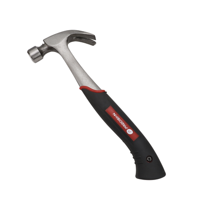 PRECISION Martillo Uso Rudo de Acero Forjado de 16 oz. con Uña Curva. Con Sujetador Magnético de Clavos. MOD: PST-H040-01