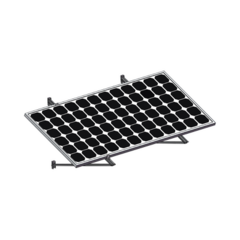 PRECISION Montaje Para Módulos Solares En Muro Con Espesor De 35-40mm, Riel 1400mm PSWM1400