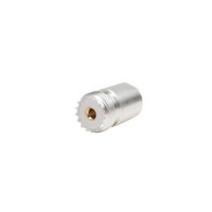 RF INDUSTRIES,LTD Adaptador UNIDAPT Hembra a UHF Hembra (SO-239). Plata-Oro-Teflón. MOD: PT-4000-007