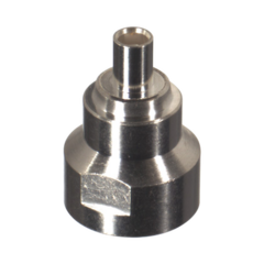 RF INDUSTRIES,LTD Adaptador UNIDAPT Hembra a MCX Hembra. Plata/ Oro/ Teflón. MOD: PT-4000-116