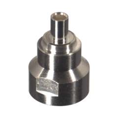 RF INDUSTRIES,LTD Adaptador UNIDAPT Hembra a MCX Hembra. Plata/ Oro/ Teflón. MOD: PT-4000-116