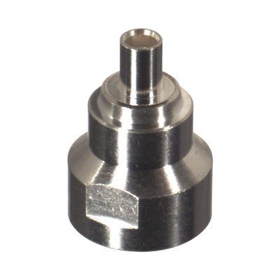 RF INDUSTRIES,LTD Adaptador UNIDAPT Hembra a MCX Hembra. Plata/ Oro/ Teflón. MOD: PT-4000-116