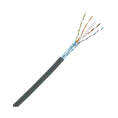 PANDUIT Bobina de Cable Planta Externa con Gel, de 4 pares, Cat6A, UTP, Color Negro, 305m MOD: PUO6X04BL-CEG