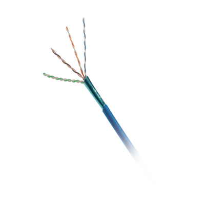 PANDUIT Bobina de Cable UTP de 4 Pares, Vari-MaTriX, Cat6A, 23 AWG, CMP (Plenum), Color Azul, 305m MOD: PUP6AHD04BU-G