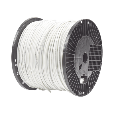 PANDUIT Bobina de Cable UTP de 4 Pares, Vari-MaTriX, Cat6A, 23 AWG, CMP (Plenum), Color Blanco, 305m MOD: PUP6AV04WH-G