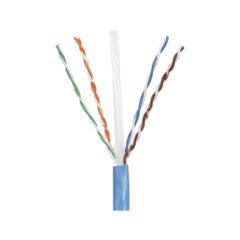 PANDUIT Bobina de Cable UTP 305 m. de Cobre, PanNet, Azul, Categoría 5e (24 AWG), Riser (CMR), de 4 pares MOD: PUR5504BUY