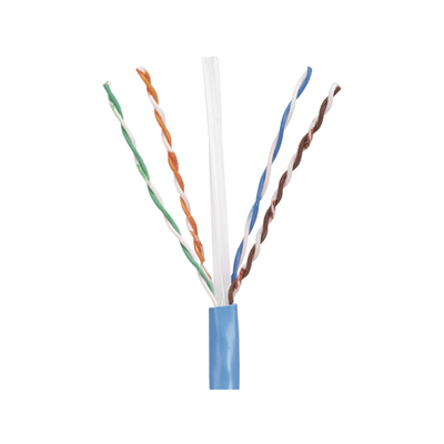 PANDUIT Bobina de Cable UTP 305 m. de Cobre, PanNet, Azul, Categoría 5e (24 AWG), Riser (CMR), de 4 pares MOD: PUR5504BUY
