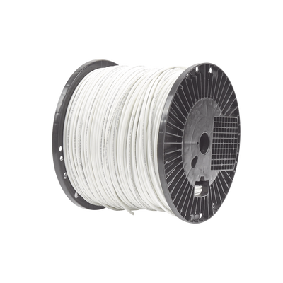 PANDUIT Bobina de Cable UTP de 4 Pares, Vari-MaTriX, Cat6A, 23 AWG, CMR (Riser), Color Blanco, 305m MOD: PUR6AV04WH-G