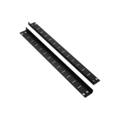 PANDUIT Kit de Rieles Posteriores para Gabinetes PanZone de Panduit, de 12 UR, Color Negro MOD: PZWMC12RR