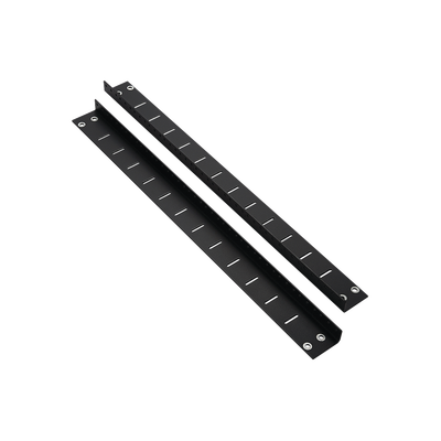 PANDUIT Kit de Rieles Posteriores para Gabinetes PanZone de Panduit, de 12 UR, Color Negro MOD: PZWMC12RR