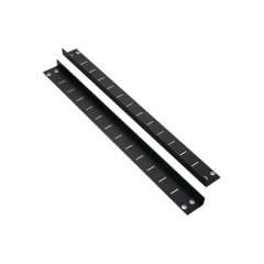 PANDUIT Kit de Rieles Posteriores para Gabinetes PanZone de Panduit, de 18 UR, Color Negro MOD: PZWMC18RR