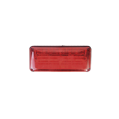 FEDERAL SIGNAL Luz de Emergencia QuadraFlare, Mica y LED Rojo, Ideal para Ambulancias MOD: QL73RR