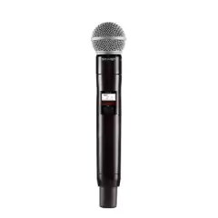 Shure QLXD2/SM58-G50 Transmisor de mano inalámbrico para cápsula SM58 - Serie QLXD, Potente y confiable - Profesional