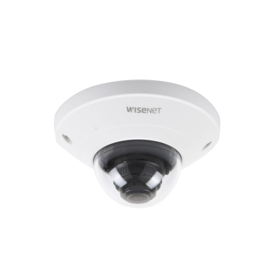 Hanwha Techwin Wisenet Cámara IP Tipo Domo interior 5 Megapíxel / Lente 2.8 mm / WDR 120db / H.265 & WiseStream / Conteo de personas MOD: QND-8011
