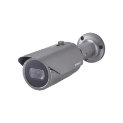 Hanwha Techwin Wisenet Cámara IP Tipo Bala Antivandálica 2 Megapíxel / Lente Varifocal 3.2 - 10mm / IR 30M / WDR 120db / IP66 / H.265 & WiseStream MOD: QNO-6082R1