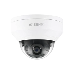 Hanwha Techwin Wisenet Cámara IP Tipo Domo Antivandálico 2 Megapíxel / Lente 2.8mm / IR 20M / WDR 120db / Exterior IP66 / H.265 & WiseStream MOD: QNV-6010R