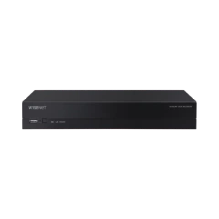 Hanwha Techwin Wisenet NVR 8 Megapíxel / 8 canales / H.265 / P2P Wisenet / 8 puertos PoE MOD: QRN-820S