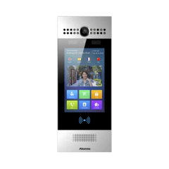AKUVOX Frente de Calle / Ideal para fraccionamientos / Programación en la nube / Notificación a app celular / Notificación por llamada telefónica / ANDROID SIP Con Reconocimiento Facial / IP65 / IK06 / Bluetooth R29C