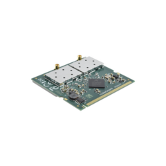 MIKROTIK Tarjeta MiniPCI 802.11a/b/g/n Doble Banda, Hasta 400mW para Equipos Mikrotik MOD: R52HND