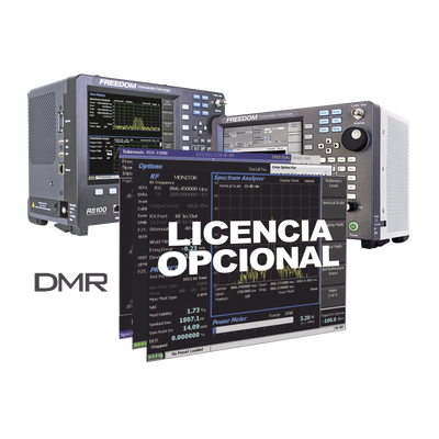 FREEDOM COMMUNICATION TECHNOLOGIES Opción de Software para prueba de Sistemas con DMR Convencional (Nivel 2) en R8000 /R8100. MOD: R8-DMR