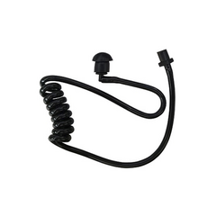 PRYME Tubo acústico con conector giratorio, codo y auricular en color negro p/microf. MOD: RAC101199TCBLACK