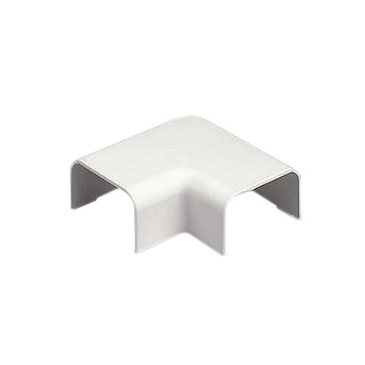 PANDUIT Conexión en ángulo recto "L", para uso con canaleta LD5, material ABS, Color Blanco Mate RAF5IW-E