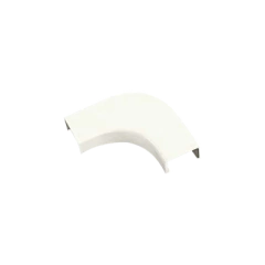 PANDUIT Curva de radio controlado, para uso con canaleta LD3, material ABS, Color Blanco Mate MOD: RAFC3IW-X