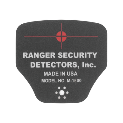RANGER SECURITY DETECTORS Sticker para Detector RANGER1500. MOD: RANGERSTICKER15