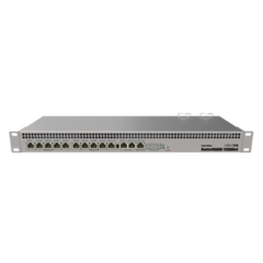 MIKROTIK RB1100AHx4 Dude Edition, 13 Puertos Gigabit, Almacenamiento M.2 60GB para Base de Datos Dude MOD: RB1100AHX4-DE