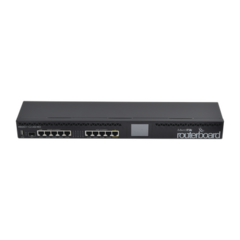 MIKROTIK Router Board, CPU 1 Núcleo, 5 Puertos Gigabit, 5 Puertos Fast, 1 Puerto SFP, Licencia Nivel 5 y montaje en Rack MOD: RB2011UIAS-RM