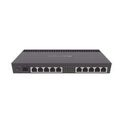 MIKROTIK (RB4011iGS+RM) RouterBoard, CPU 4 Núcleos, 10 Puertos Gigabit Ethernet, 1 puerto SFP+ MOD: RB4011IGS+RM