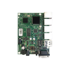 MIKROTIK CPU de 680MHz, 256MB RAM, con 5 Puertos Gigabit Ethernet , Nivel de Licencia 5 MOD: RB450G
