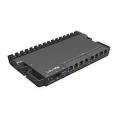 MIKROTIK RB5009UPr+S+IN 8 puertos PoE in/out, 1 SFP+, Solo RouterOS v7 MOD: RB5009UPR+S+IN