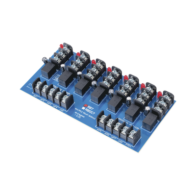 ALTRONIX Módulo de 7 Relevadores y/o 7 triggers independientes, ultra sensible, con voltaje de entrada de 12 o 24 Vcc MOD: RB7