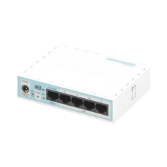 MIKROTIK (hEX lite) RouterBoard, 5 Puertos Fast Ethernet MOD: RB750R2 - buy online