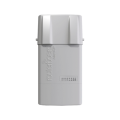 MIKROTIK (BaseBox 6) Punto de Acceso y Cliente Conectorizado en 6 GHz, Cuenta con una Ranura miniPCIe para una tarjeta Inalámbrica Extra MOD: RB912UAG-6HPND-OUT