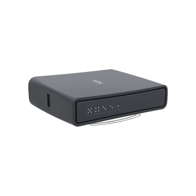 MIKROTIK (hAP ac lite Tower) 5 Puertos Fast Ethernet, WiFi Doble Banda 802.11ac, Base tipo Torre MOD: RB952UI-5AC2ND-TC