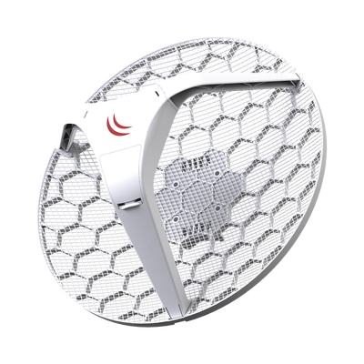 MIKROTIK Cliente PTP C/Ant Integrada 24.5 dBi, Version US (5170-5250 and 5725-5835) MHz MOD: RBLHG-5ND(US)