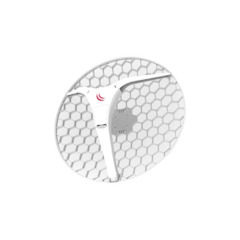 MIKROTIK (LHG XL 5 ac) CPE y PtP en 5GHz 802.11 a/n/ac con Antena de Rejilla de 27dBi. "Ahora con Más Velocidad y Mayor Distancia" MOD: RBLHGG-5ACD-XL