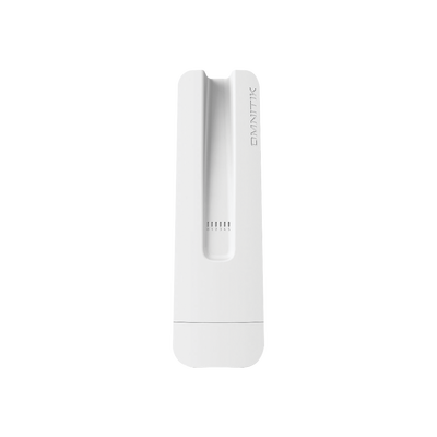 MIKROTIK (OmniTIK 5 PoE ac) Punto de Acceso Omnidireccional en 5GHz 802.11a/n/ac. "Ahora con 4 Puertos con Salida PoE af/at" MOD: RBOMNITIKPG-5HACD